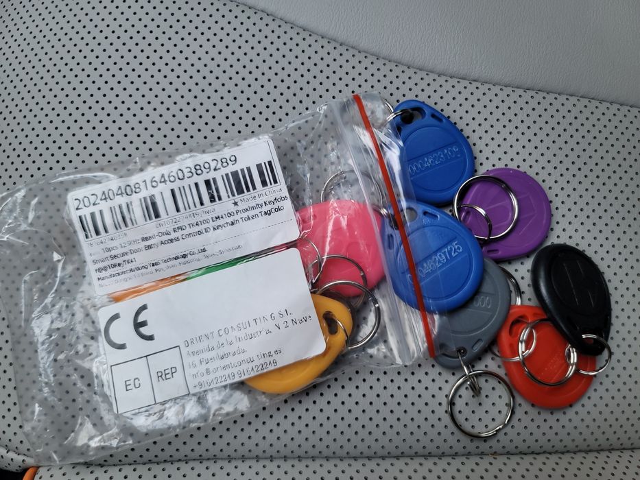 Ключі до домофону 125 кГц RFID TK4100 EM4100