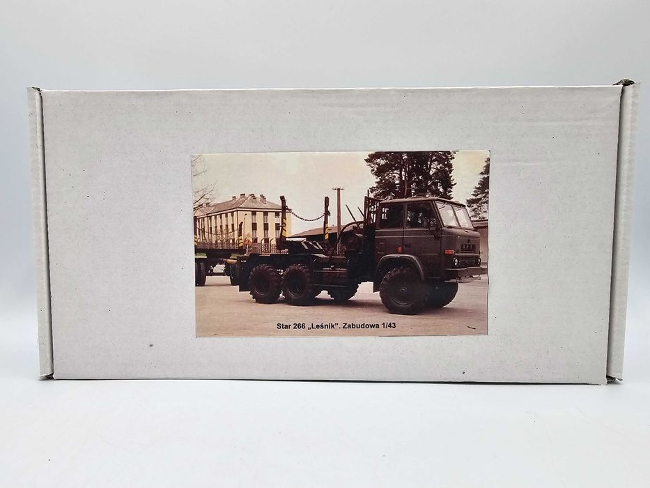 Star 266 "Leśnik" Zestaw żywiczny do wykonania modelu 1:43