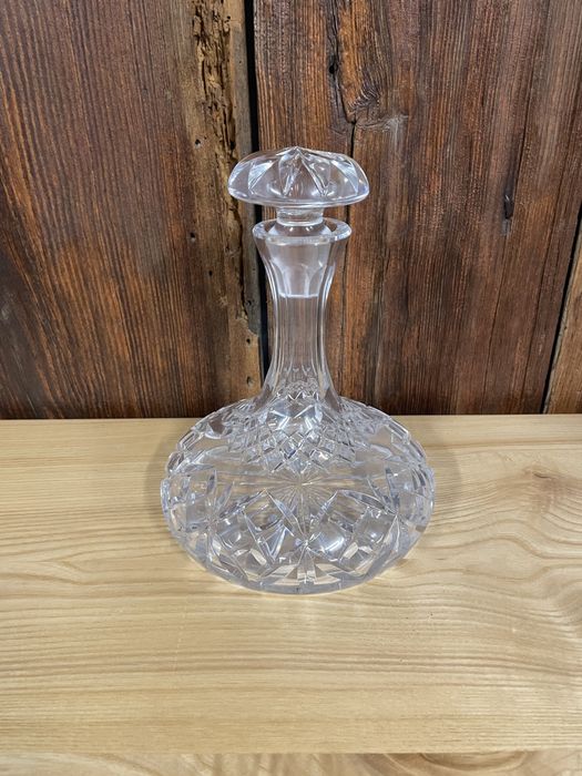 Karafka kryształowa kryształ do wina PRL K574