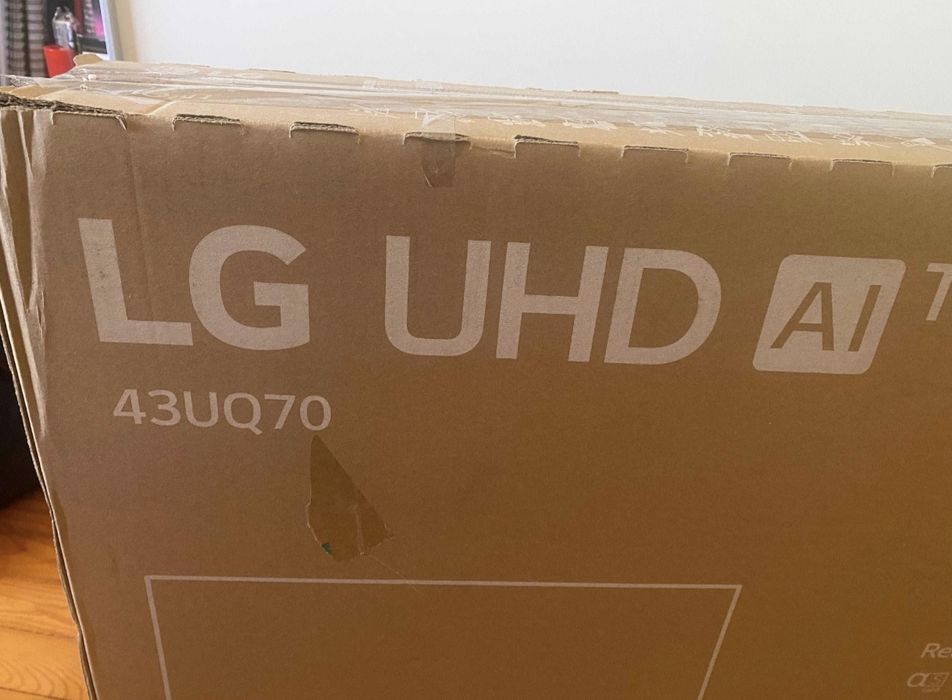 Televisão LG 43" Ai ThinQ - 108cm - 4K ULTRAHD