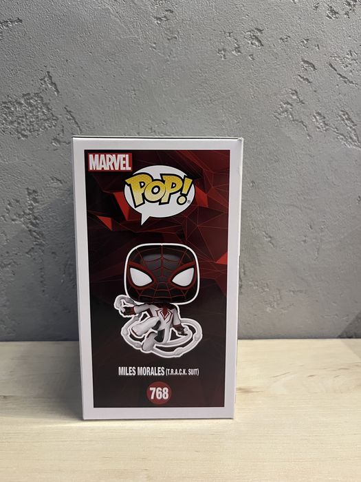 FUNKO POP SPIDER-MAN 768 Miles Morales (T.R.A.C.K. Suit)