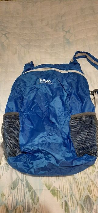 Niebieski mini plecak