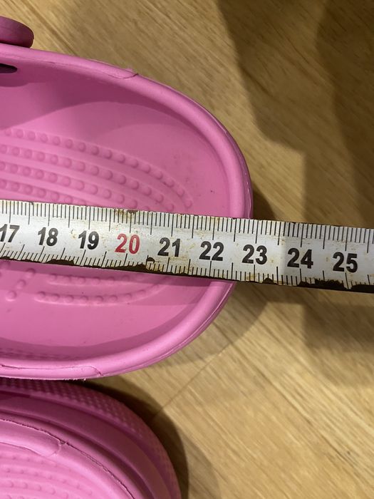 Тапки шльопанці сабо J3 Crocs Pink Originaj 35р 22см Крокс