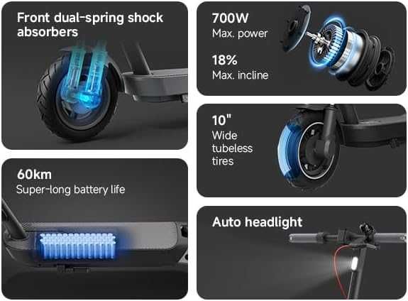 Xiaomi Scooter 5 Series Trotinete Elétrica Autonomía 20KM-60KM - NOVA
