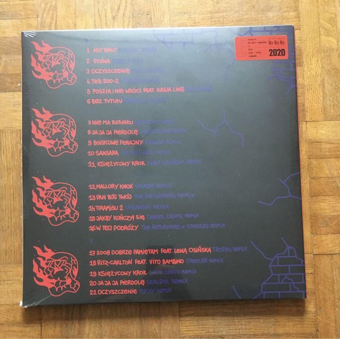 PRO8L3M ART BRUT REMIXED 2LP 1500 szt. nowy winyl folia vinyl