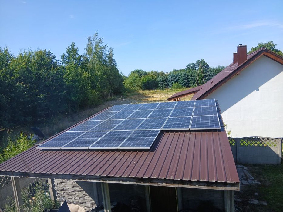 Dom, fotowoltaika_klima_pompa ciepła, ekogroszek- 0,135ha