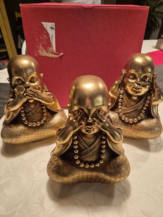 Estatuetas Monges da Sabedoria