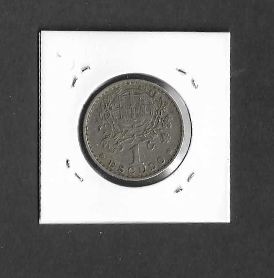 Moeda de 1 Escudo. Portugal 1964