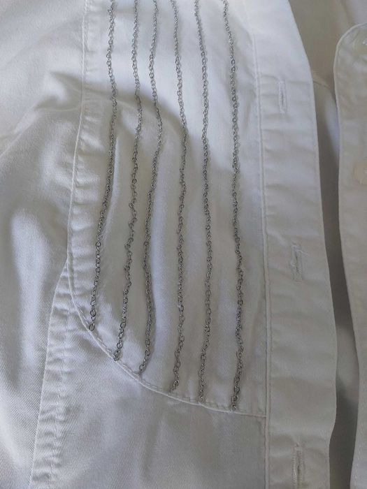 Liu Jo Jeans biała koszula taliowana 36