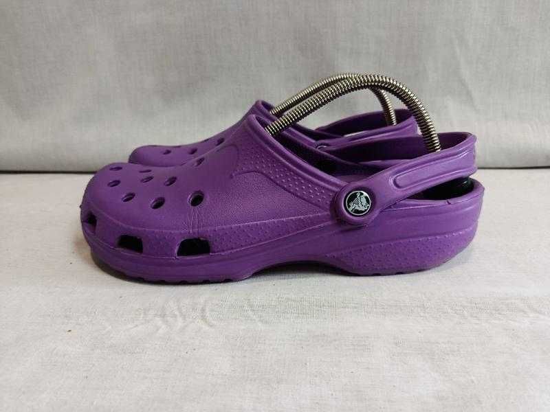 Фіолетові крокси Crocs унісекс, розмір 27 см (W 10-11/ M 8-9)