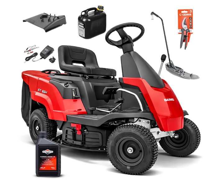 Traktor ogrodowy BARAS ST 66H powered by Stiga Combi 166 HYDROSTAT