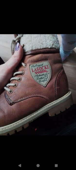 Botki dziewczęce Lasocki