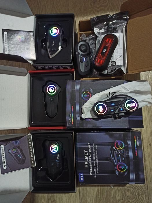 Блютуз гарнитура для мотоциклетного шлема