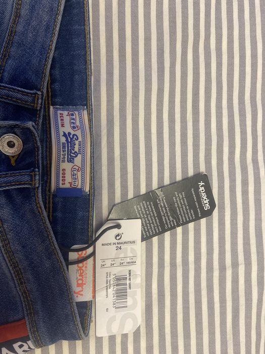Шорты женские джинсовые Superdry