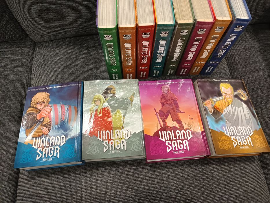 Vinland Saga: Volumes 1-12 em Ingles