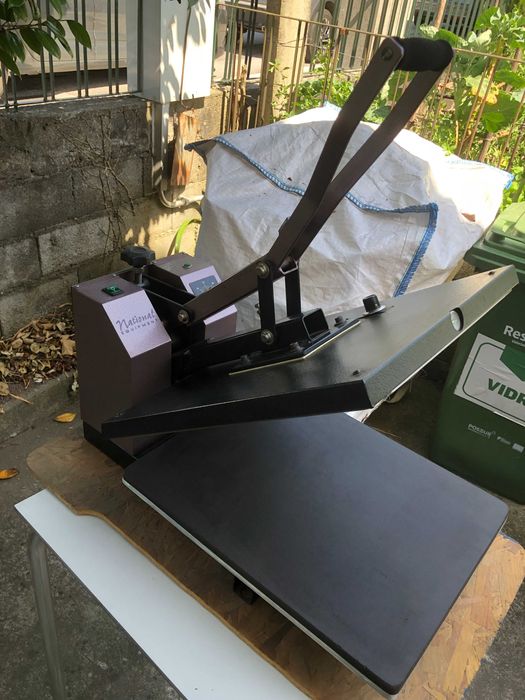 Prensa para estampar t-shirts (tecidos)