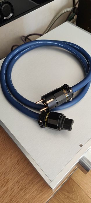 Przewód kabel zasilający Audio 1,5m 3x4mm2  Jak Nowy!