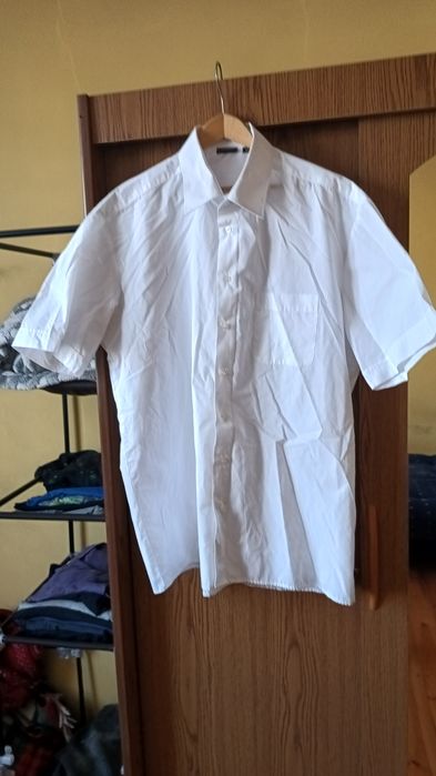 Koszula męska z krótkim rękawem.