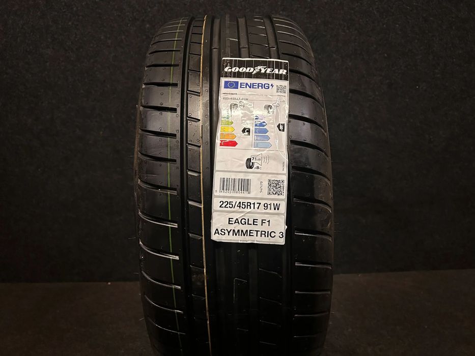 Goodyear Eagle F1 Asymmetric 3 225/45/17 91W 1szt. Nowa!