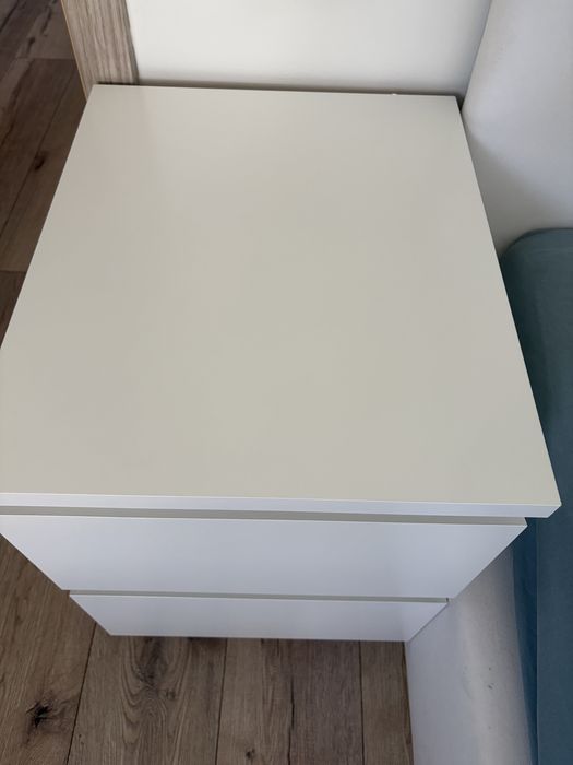 Ikea Malm szafka nocna, komoda z dwoma szufladami