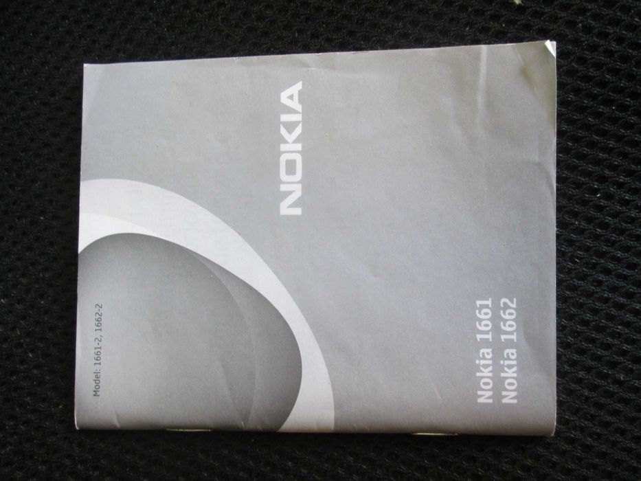 Nokia 1661 - Caixa, Manual e fones, como novos