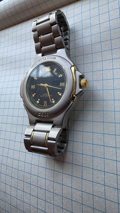Кварцевые Часы Philip Persio Titanium Gold