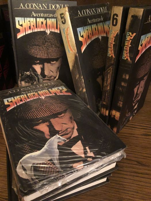 Coleção livros “Sherlock Holmes”