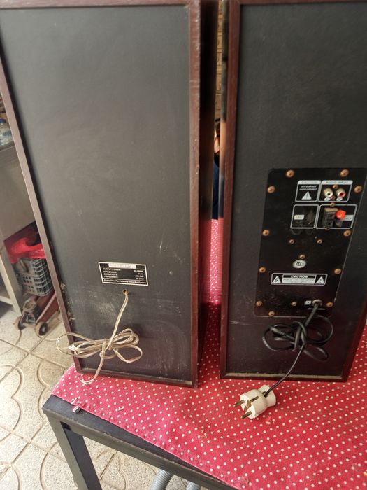 2 pares de colunas Pioneer e minfu c/amplificação