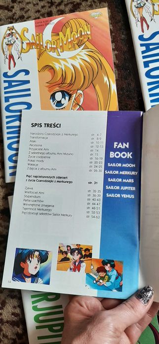 Sailor Moon  / Czarodziejka z Księżyca FAN BOOK 1999rok