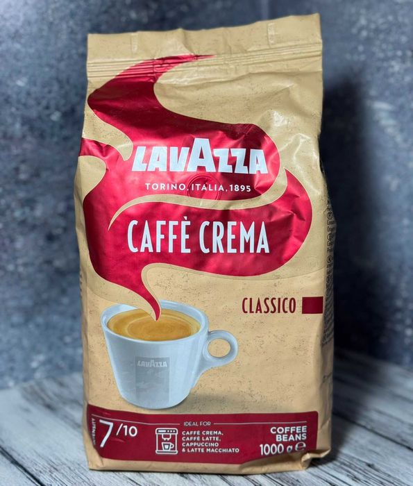Кава в зернах Lavazza Caffe Crema Classico 1 кг