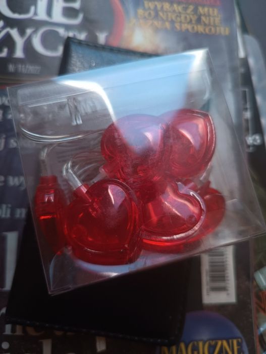 Lampki LED serduszka nowe