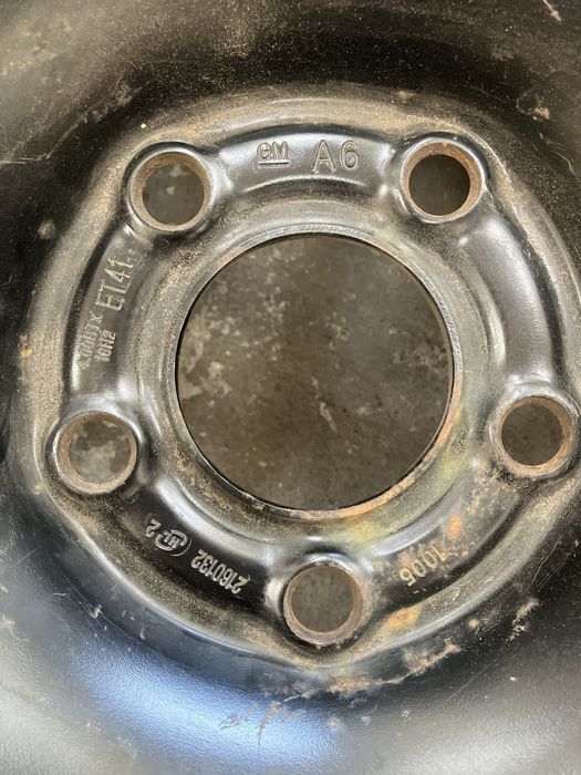 Opel Astra H Vectra C - koło dojazdowe T115/70 R16 ET41
