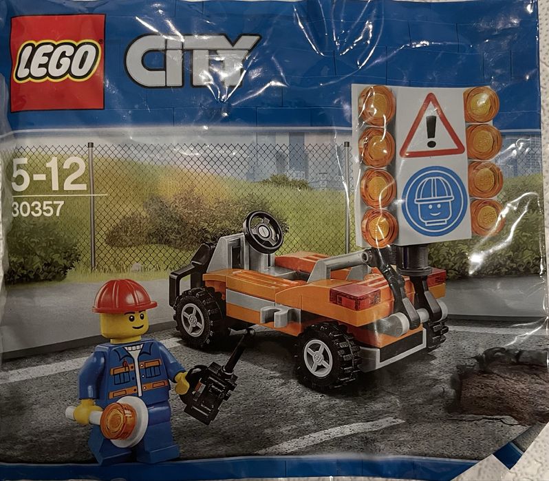 Klocki Lego City 30357 Roboty Drogowe 58pcs 5-12