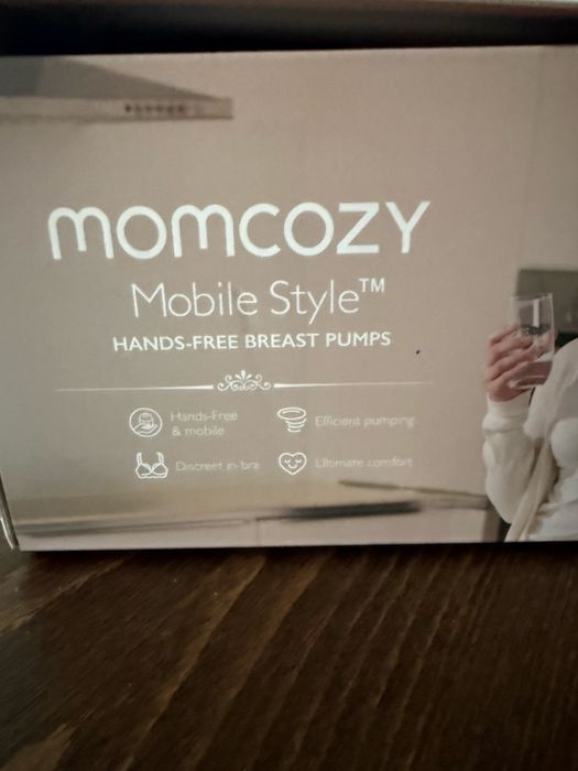 Bomba Tira-Leite Elétrica Momcozy Mobile Style M6 Dupla + Sacos Oferta