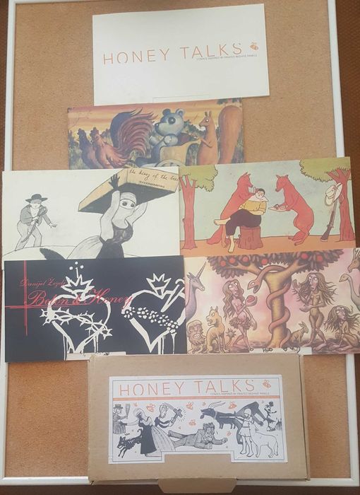 Honey Talks; Comics inspired by Painted Beehive Panels [Stripburger]