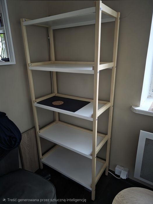 Sprzedam Regał z szerokimi pułkami