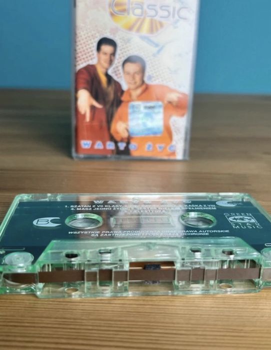 Kaseta Classic - Warto życ/ 1997r./ Jak nowa/ Disco Polo/ biały kruk