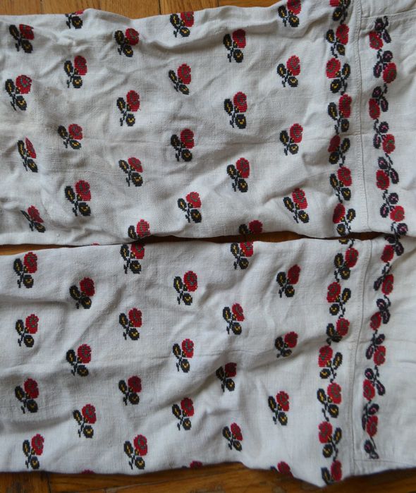 Сорочка староукраинская. Вышиванка, вишиванка. Конопля, лён, каленкор