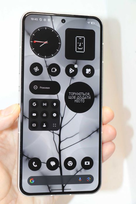 Nothing Phone (2) 12/256GB Dual Sim White EU, Ідеальний стан, на 5+!