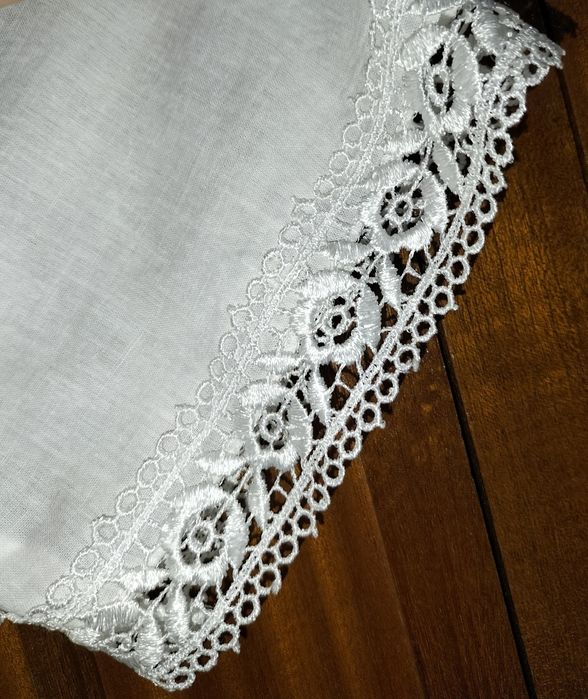 Túnica Branca Bordado Inglês