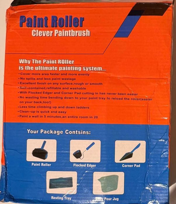 Kit Paint Roller Clever Paintbrush novo