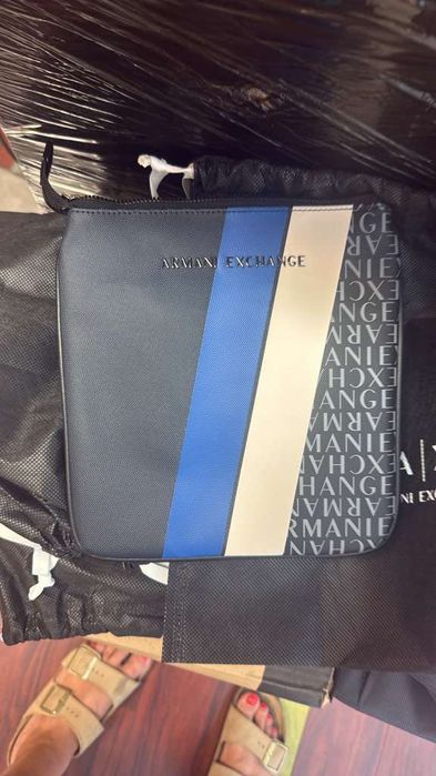 Чоловіча сумка месенджер armani exchange crossbody bag - оригінал
