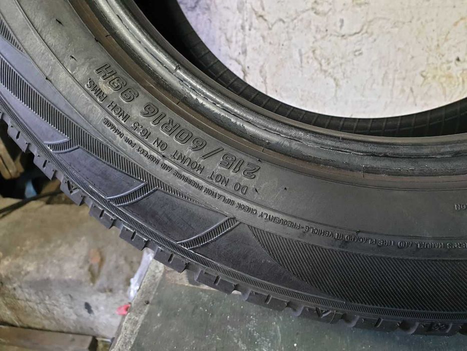 Dwie Opony zimowe 215/60R16 Falken EuroWinter HS449 6,8mm