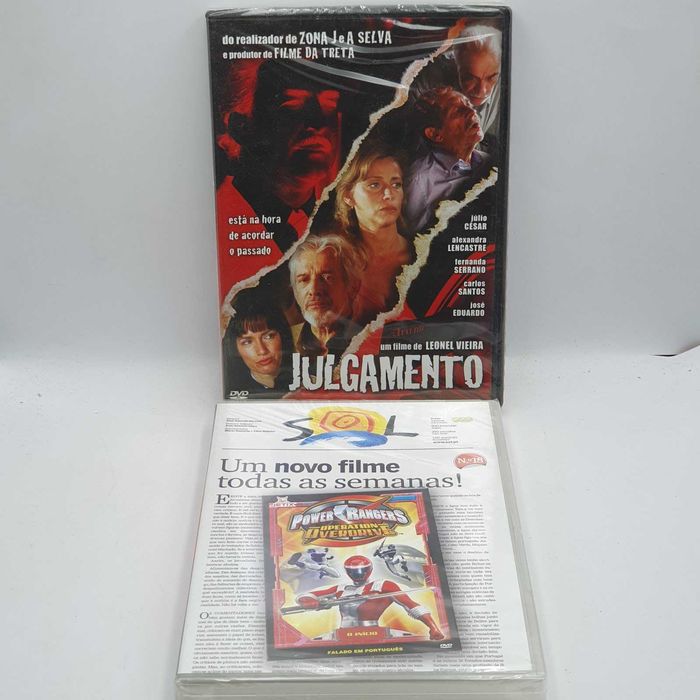 Lote 5/1 - Pack de 18 Filmes Novos e Selados em DVD - Ref.VI