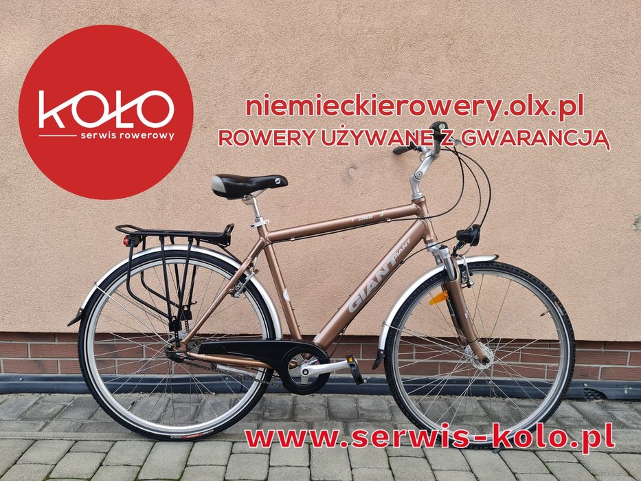 Rower męski miejski GIANT koła 28 SHIMANO aluminium rabat WYSYŁKA