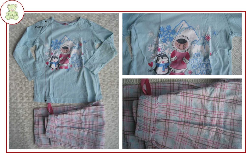 2-3Anos Menina, Outono/Inverno - vestidos, pijamas e fato de treino