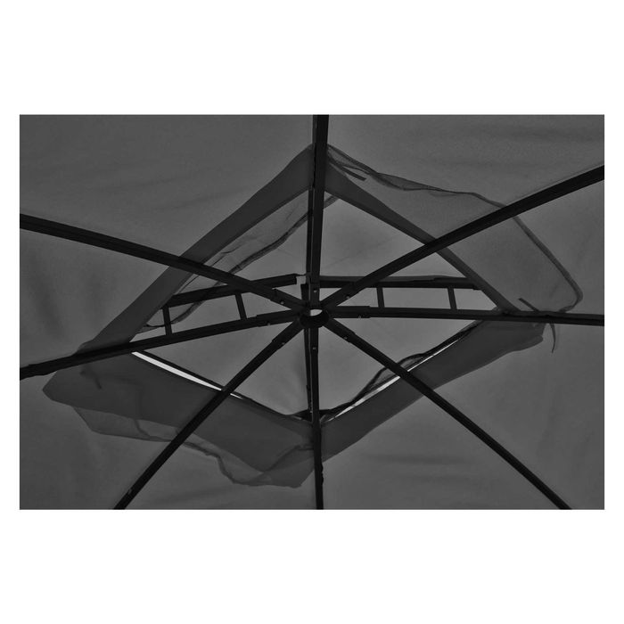 NOWY pawilon ogrodowy Z MOSKITIERĄ - 3,3 x 3,3 m