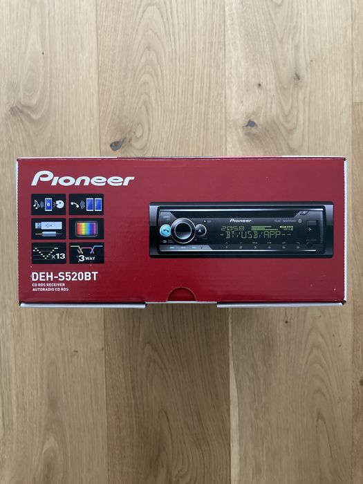 Pioneer DEH-S520BT igual a novo