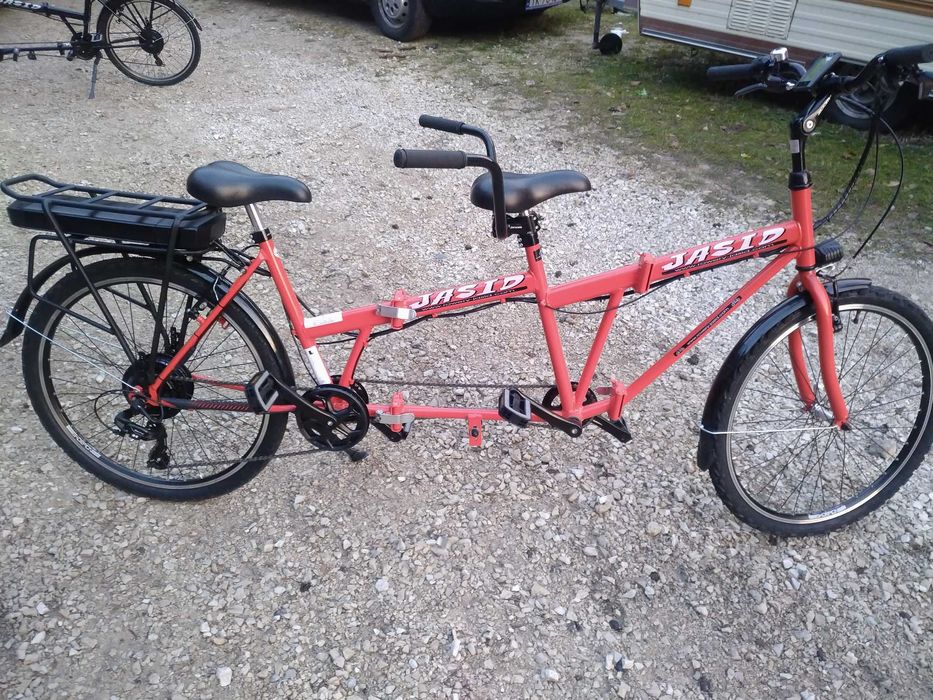Rower Tandem Składany ELEKTRYCZNY z silnikiem 250W Nowy Kielce • OLX.pl