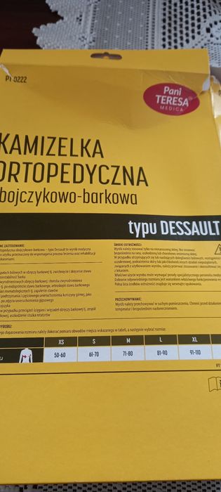 Kamizelka ortopedyczna